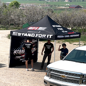 STAND FOR IT BRAND Tee SM Chest logo