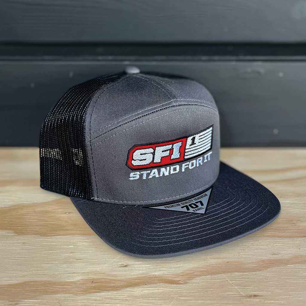 SFI - STAND FOR IT OG Flat Bill Hat Gray